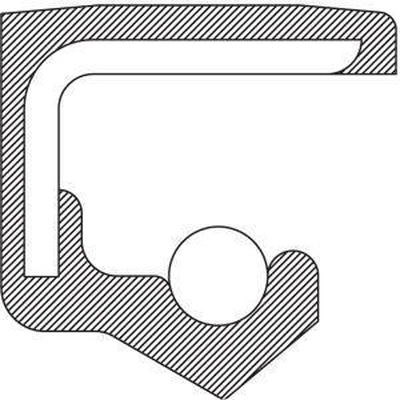 Front Output Shaft Seal by NATIONAL OIL SEALS - 224250 pa7