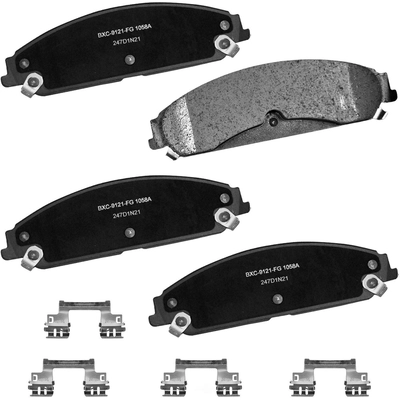 BENDIX - SBC1058A - Ceramic Front Disc Brake Pads pa1