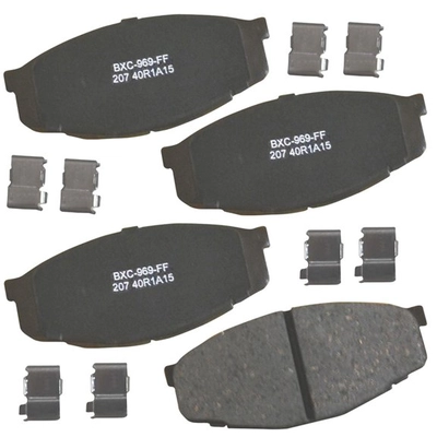 BENDIX - SBC207 - Front Disc Brake Pads pa1