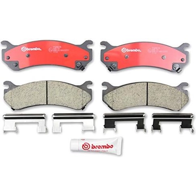 Front Premium Ceramic Pads by BREMBO - P10027N pa7