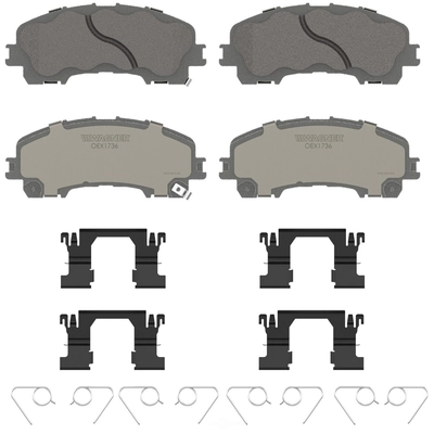 WAGNER - OEX1736 - OEX Disc Brake Pad Set pa1