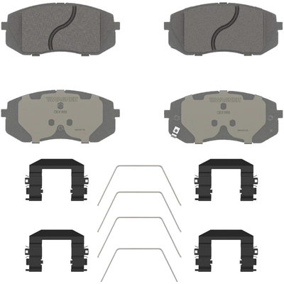 WAGNER - OEX1855 - Brake Pad pa1