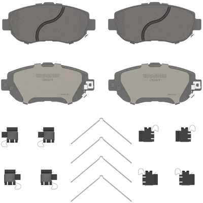 WAGNER - OEX619 - Brake Pad pa1