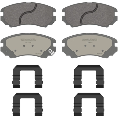 WAGNER - OEX924 - OEX Disc Brake Pad Set pa3