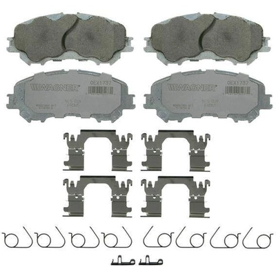 WAGNER - OEX1737 - Front Premium Ceramic Pads pa19