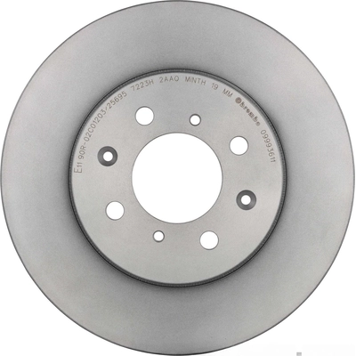 Front Premium Rotor by BREMBO - 09.9936.11 (1 Qty) pa2