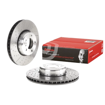 Front Premium Rotor by BREMBO - 09.C398.13 (1 Qty) pa1