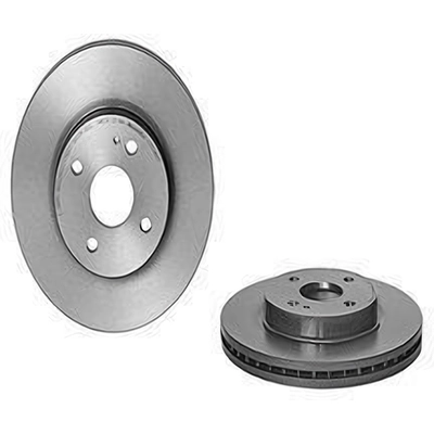 Front Premium Rotor by BREMBO - 09.A968.11 (1 Qty) pa1