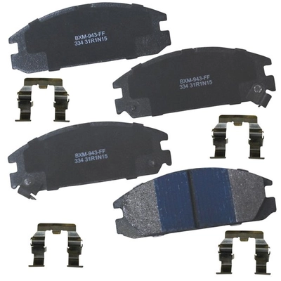 BENDIX - SBM334 - Rear Disc Brake Pads pa1