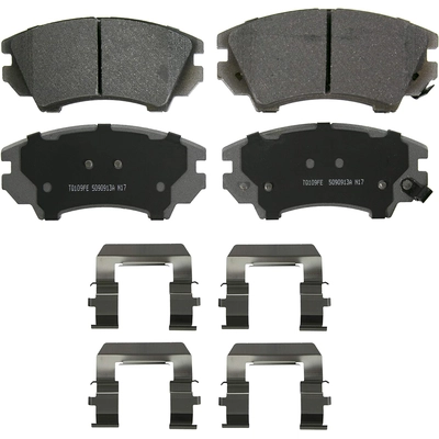 WAGNER - MX1404 - ThermoQuiet Disc Brake Pad Set pa1