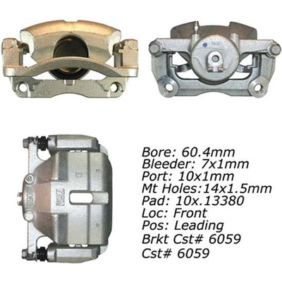 Étrier avant droit reconditionné avec matériel by CENTRIC PARTS - 141.42157 pa13