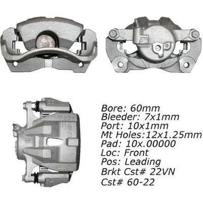 Front Right Rebuilt Caliper With Hardware by CENTRIC PARTS - 141.44163 pa13