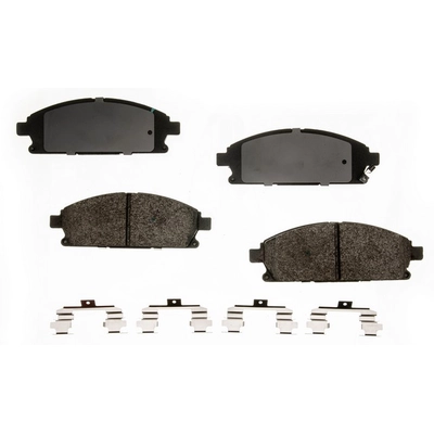 AGNA BRAKES - ALD855M - Front Semi Metallic Pads pa2