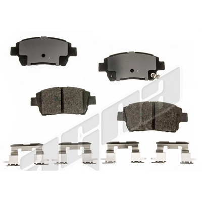 AGNA BRAKES - ALD822M - Front Semi Metallic Pads pa1