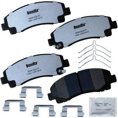 BENDIX - MKD1584FM - Semi-Metallic Front Disc Brake Pads pa1