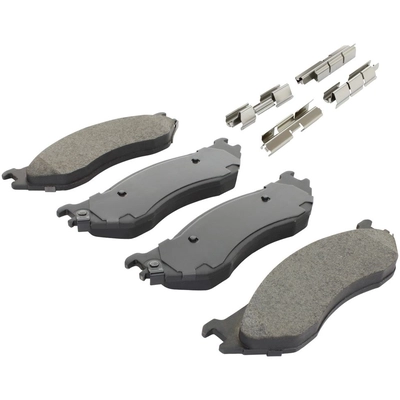 QUALITY-BUILT - 1001-0897M - Front Disc Brake Pad Set pa1