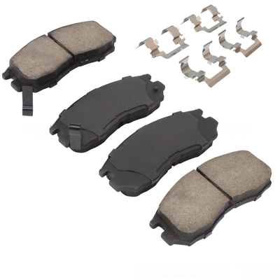 QUALITY-BUILT - 1002-0484M - Front Disc Brake Pad Set pa1