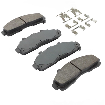 QUALITY-BUILT - 1002-0652M - Front Disk Brake Pad Set pa2