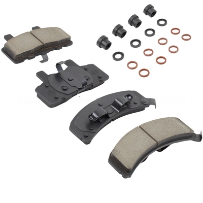 QUALITY-BUILT - 1002-0789M - Front Disc Brake Pad Set pa1