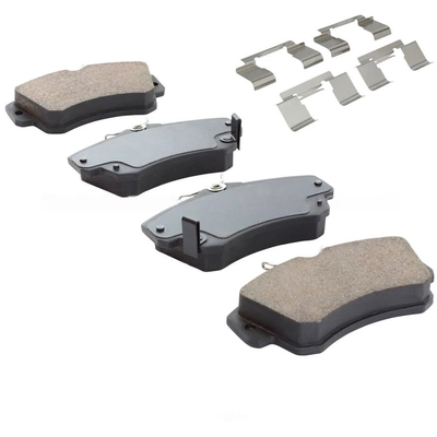 QUALITY-BUILT - 1002-0841AM - Front Disc Brake Pad Set pa1