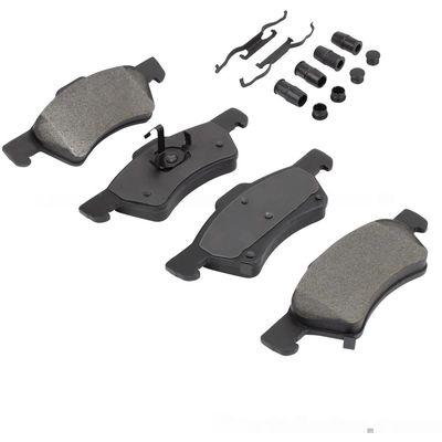 QUALITY-BUILT - 1002-0857M - Front Disc Brake Pad Set pa3