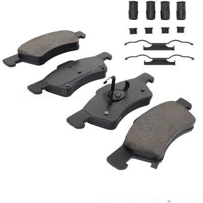 QUALITY-BUILT - 1003-0857M - Front Disc Brake Pad Set pa4