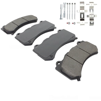 QUALITY-BUILT - 1003-1405M - Front Disc Brake Pad Set pa3