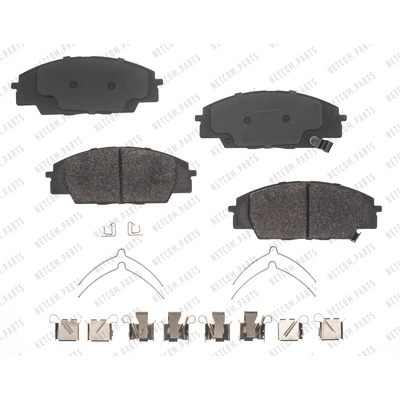 Front Semi Metallic Pads by RS PARTS - RSD829MH pa1