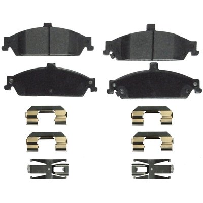 WAGNER - ZX727 - QuickStop Disc Brake Pad Set pa6