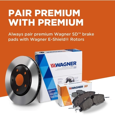 WAGNER - SX1316 - Plaquettes avant Severe Duty pa23