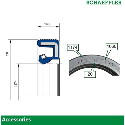 Joint de roue avant by SCHAEFFLER - SS2765 pa1