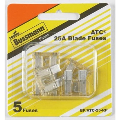 Front Wiper/Washer Fuse by BUSSMANN - BP/ATC25RP pa2