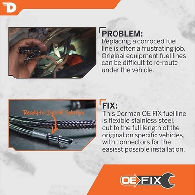 Assemblage de conduite de carburant by DORMAN (OE SOLUTIONS) - 819-876 pa12