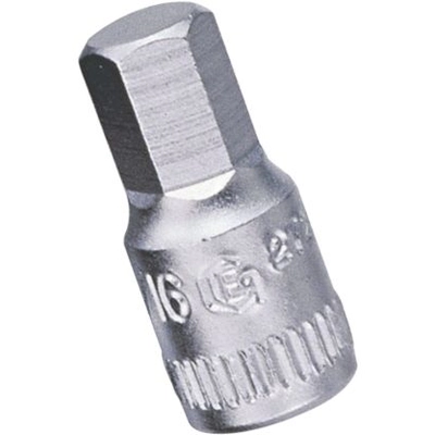 GENIUS - 232804 - 1/4″ Dr. 4mm Hex Bit Socket (Pack of 20) pa1