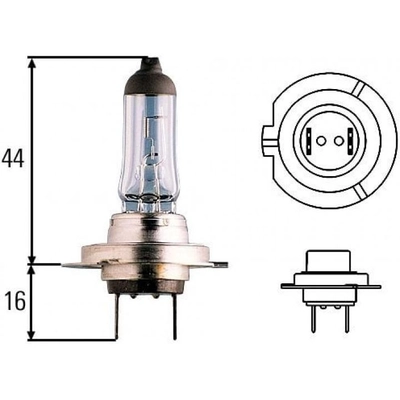 High Beam Headlight by HELLA - H71070702 pa15