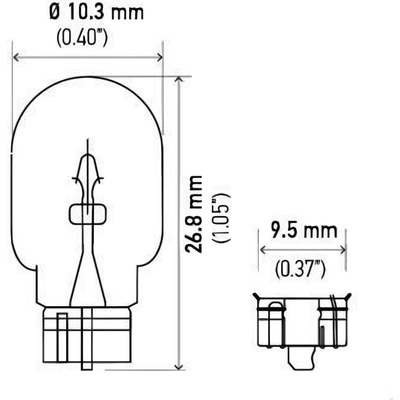 Ignition Switch Light (Pack of 10) by HELLA - 194 pa46