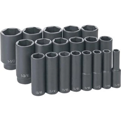 Impact Socket Set by GREY PNEUMATIC TOOLS - 1319 pa1