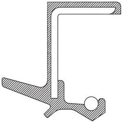 Joint d'arbre d'entrée by NATIONAL OIL SEALS - 710721 pa1