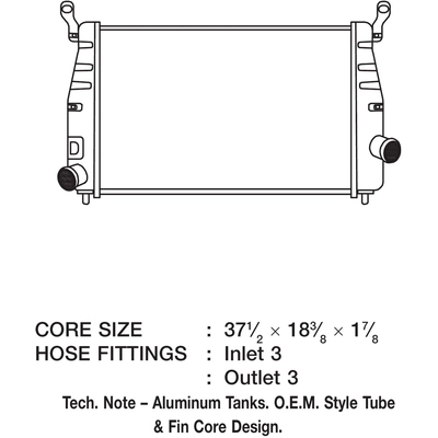 Intercooler by CSF - 6007 pa1