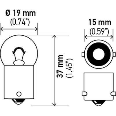 License Plate Light (Pack of 10) by HELLA - 5008 pa1