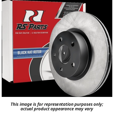 Front Disc Brake Rotor by RS PARTS - RS981914B 1