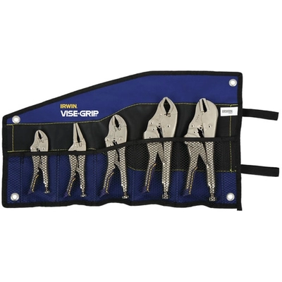 IRWIN - IRHT82593 -  Vise-Grip Locking Pliers, Fast Release Kit, 5-Piece pa3