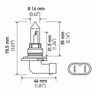 HELLA - 9005TB - Headlight Bulb pa2