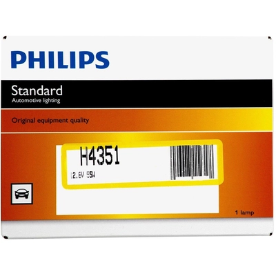 Low Beam Headlight by PHILIPS - H4351C1 pa22