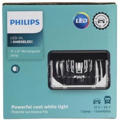 Phare de croisement by PHILIPS - H4656LED pa12