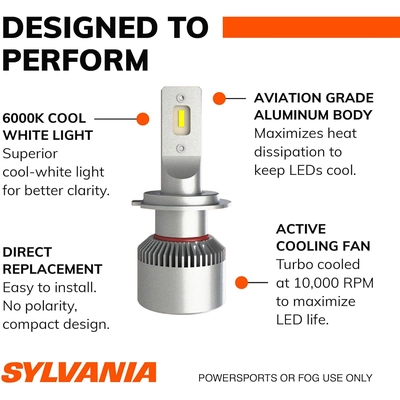 SYLVANIA - H7SL.BX2 - Headlight Bulbs pa1