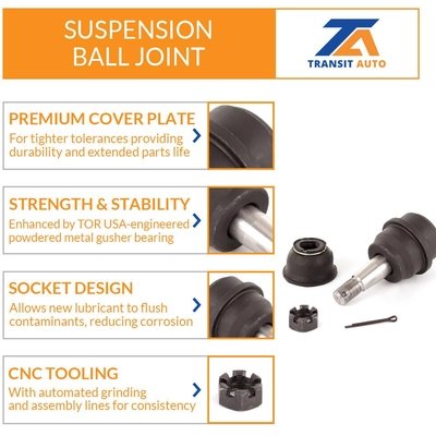 TRANSIT WAREHOUSE - TOR-K500209 - Joint à rotule inférieur pa2