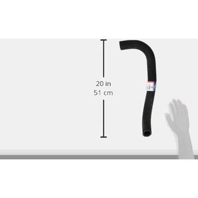 Tuyau de radiateur ou de refroidissement inférieur by DAYCO - 71800 pa3