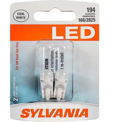 SYLVANIA - 194SL.BP2 - White LED Mini Bulb pa2