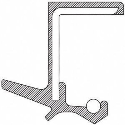 Mounting Adapter Seal by NATIONAL OIL SEALS - 710141 pa2